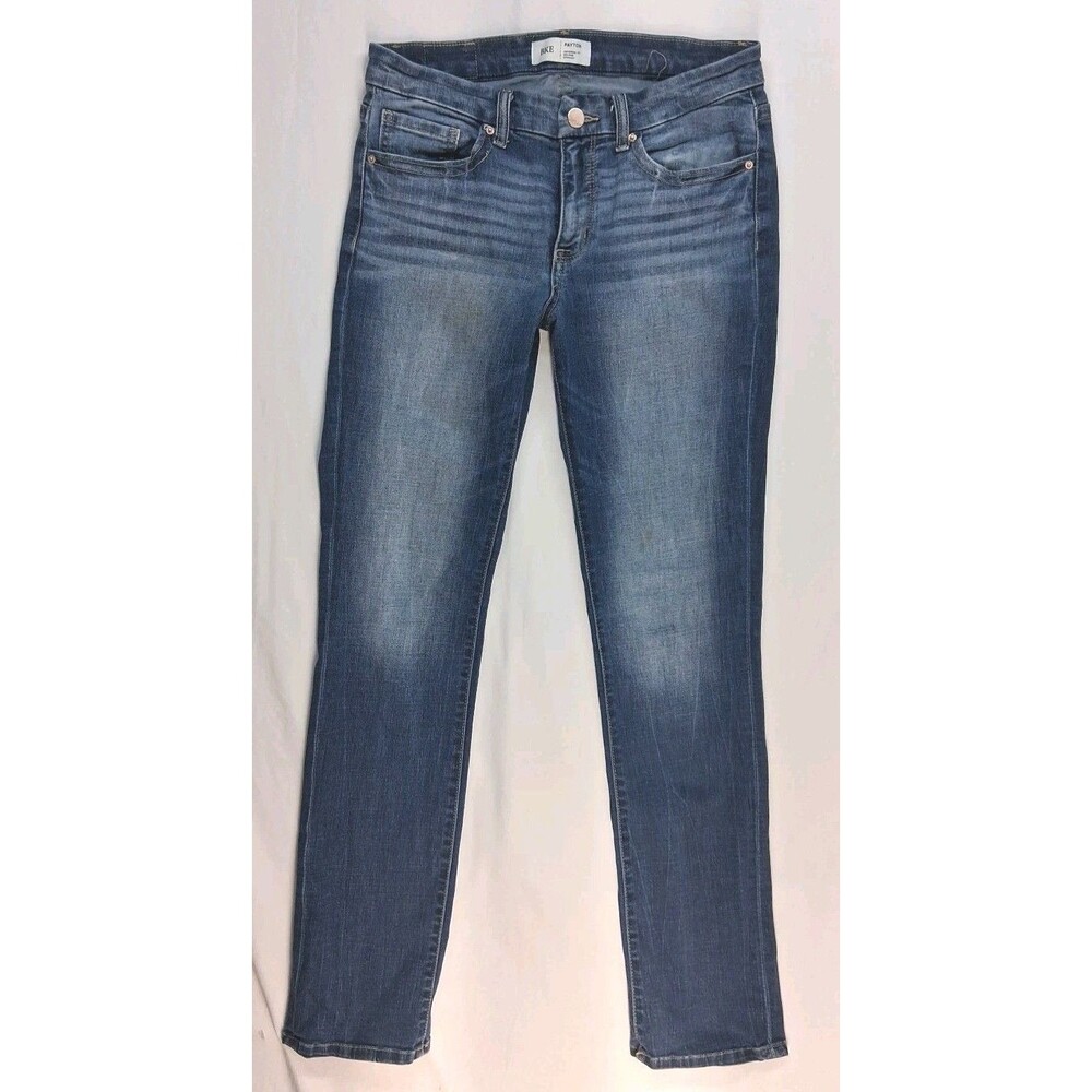 BKE Payton mid rise Straight blue denim jeans Womens 28x32 Casual Western